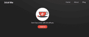 Build a sticky navigation bar with React